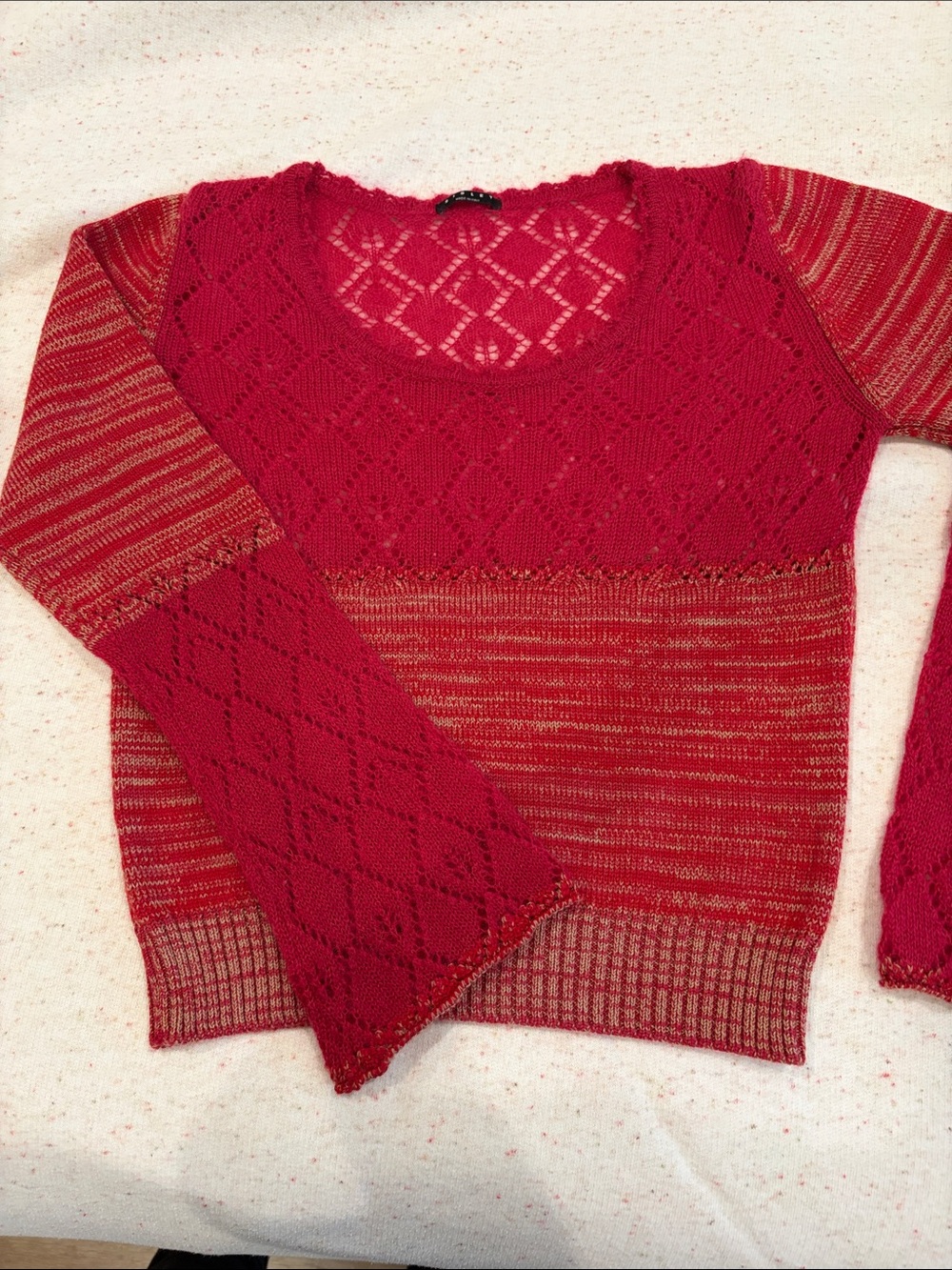 SISLEY Italy Wool Sweater M